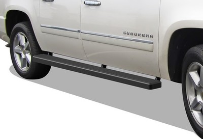 iBoard Running Boards 5in Matte Black Fit 00-14 Chevy GMC Suburban 0.75Ton