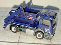 Herpa 318440 - Spur H0 - Mb Actros S Absetzkipper AK12 - Alba