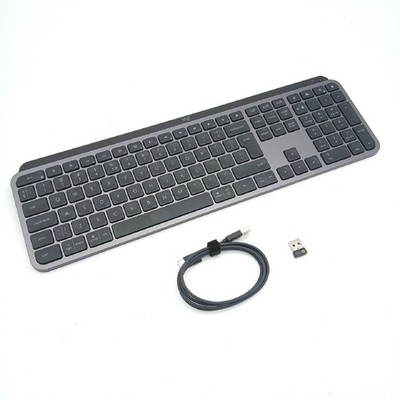 Logitech Tastatur Computerzubehör MX Keys S Plus Graphit Kabellos Ergonomisch Of