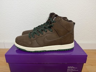 Nike Dunk SB Pro High Baroque Brown Black Gr. 42 US 8.5 Neu