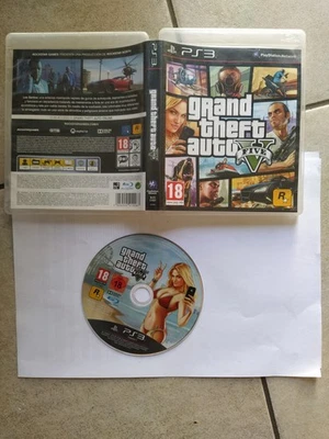 GTA GRAND THEFT AUTO Y 5 SONY PS3 PLAYSTATION 3 PAL-ESPAÑA