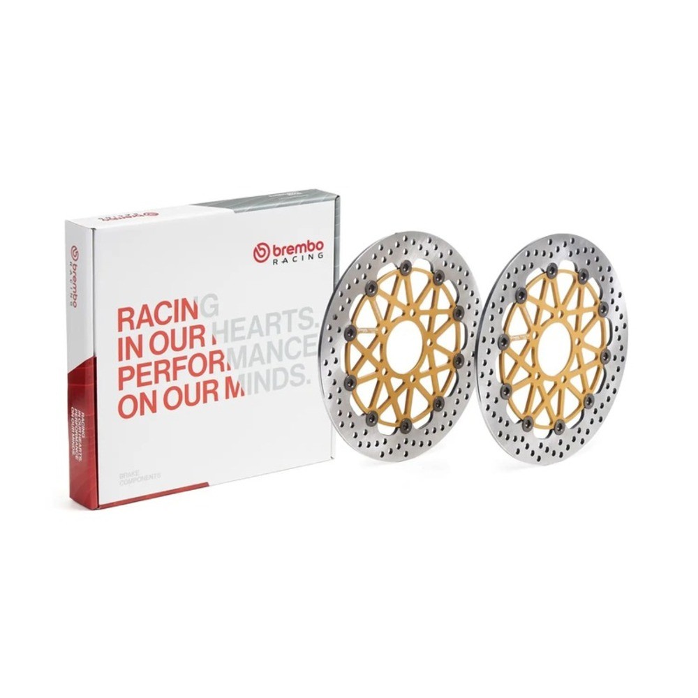 Free Shipping Brembo Upgrade Supersport Brake Discs Pair For