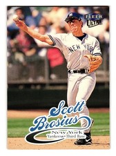 1999 Ultra #49 Scott Brosius New York Yankees Baseball Card
