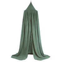 Jollein Moskitonetz Vintage 245 Cm Ash Green Betthimmel FüR Kinder- & Babybett