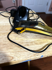 Gamma Gold/Black Cordless Rechargeable Magnetic Motor Clipper w/ Stand