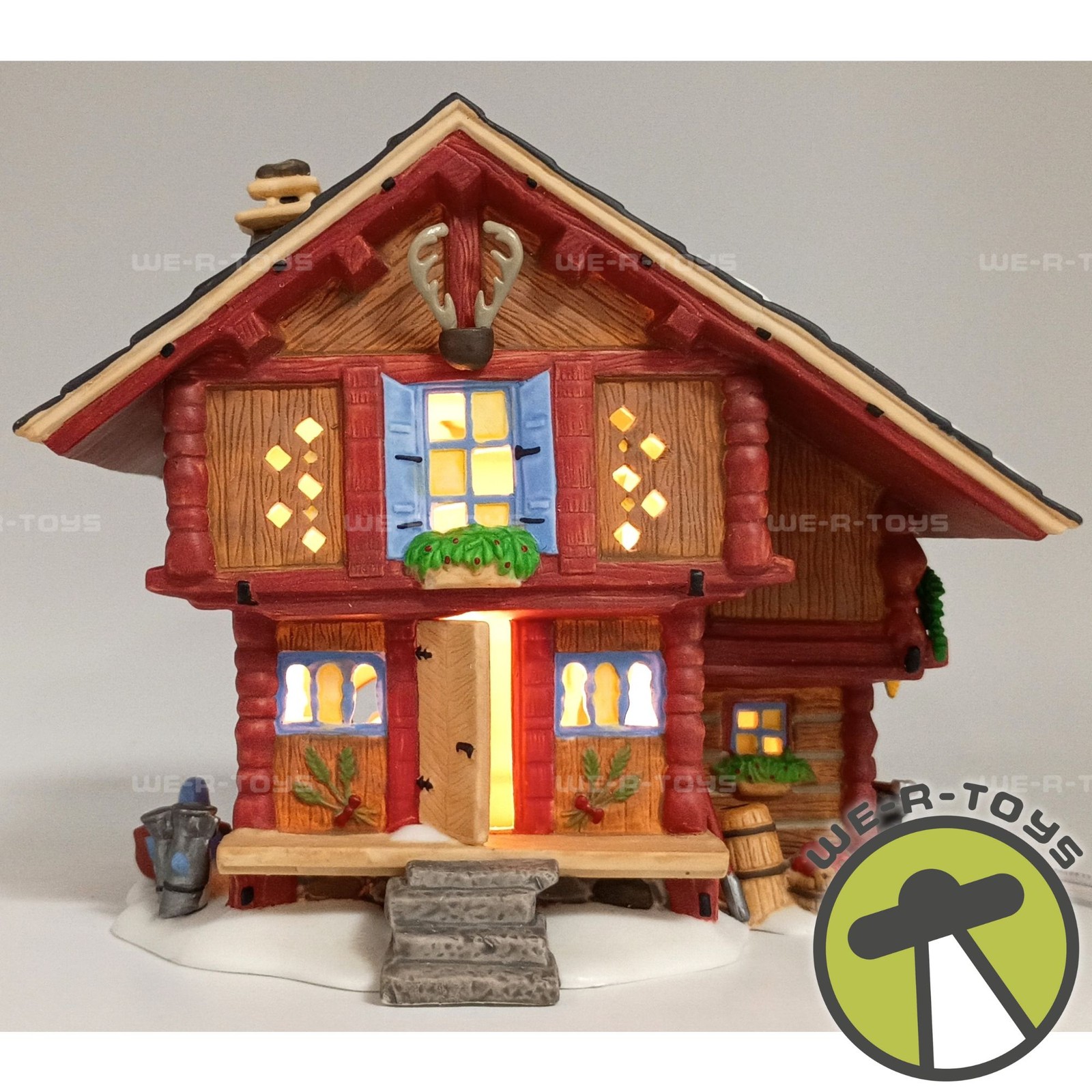 Department 56 Heidi's Grandfather's House Alpine Village Series Lighted Building
