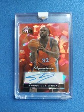 Shaquille O'neal 1/1 Signature Leaf Metal BL S01 Metal Autograph Card 