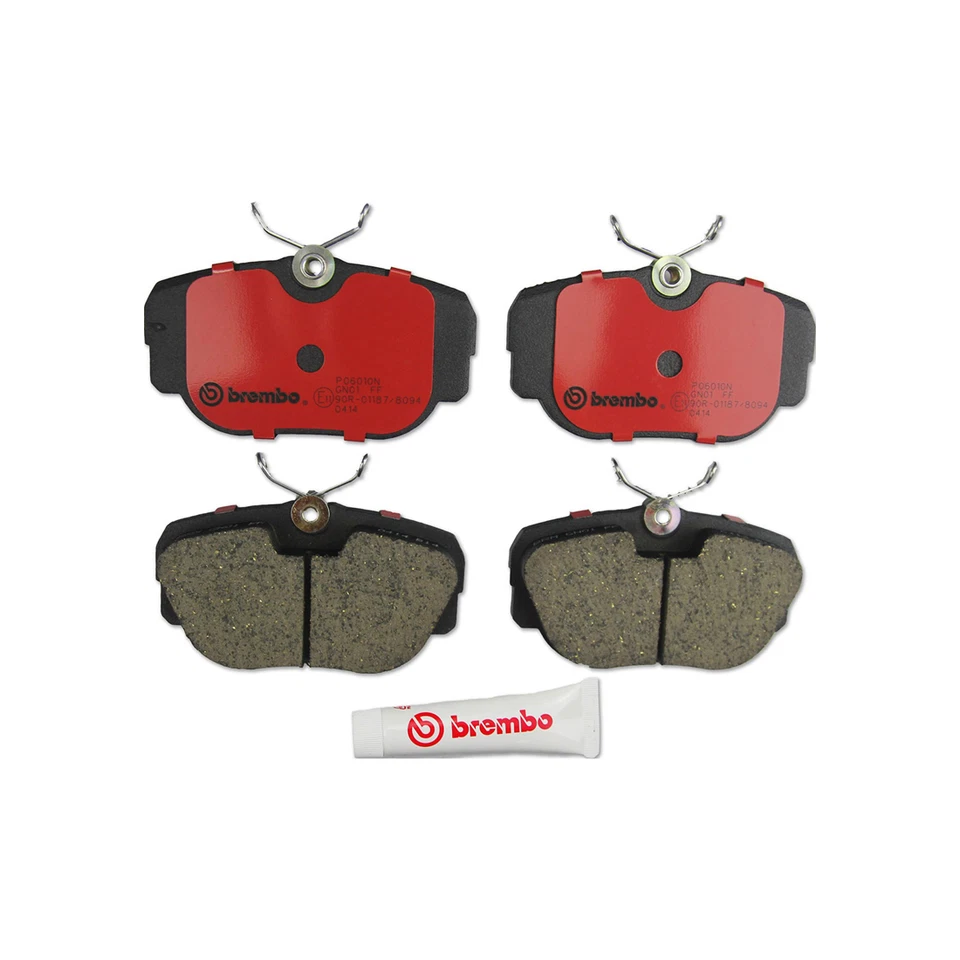 Kit de pastillas de rotores de freno delanteros traseros OE Brembo para Land Rover Range Rover 1995-2002 Foto 3 de 4