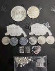 1 oz Silver - 31 Grams Rounds Bars Shot