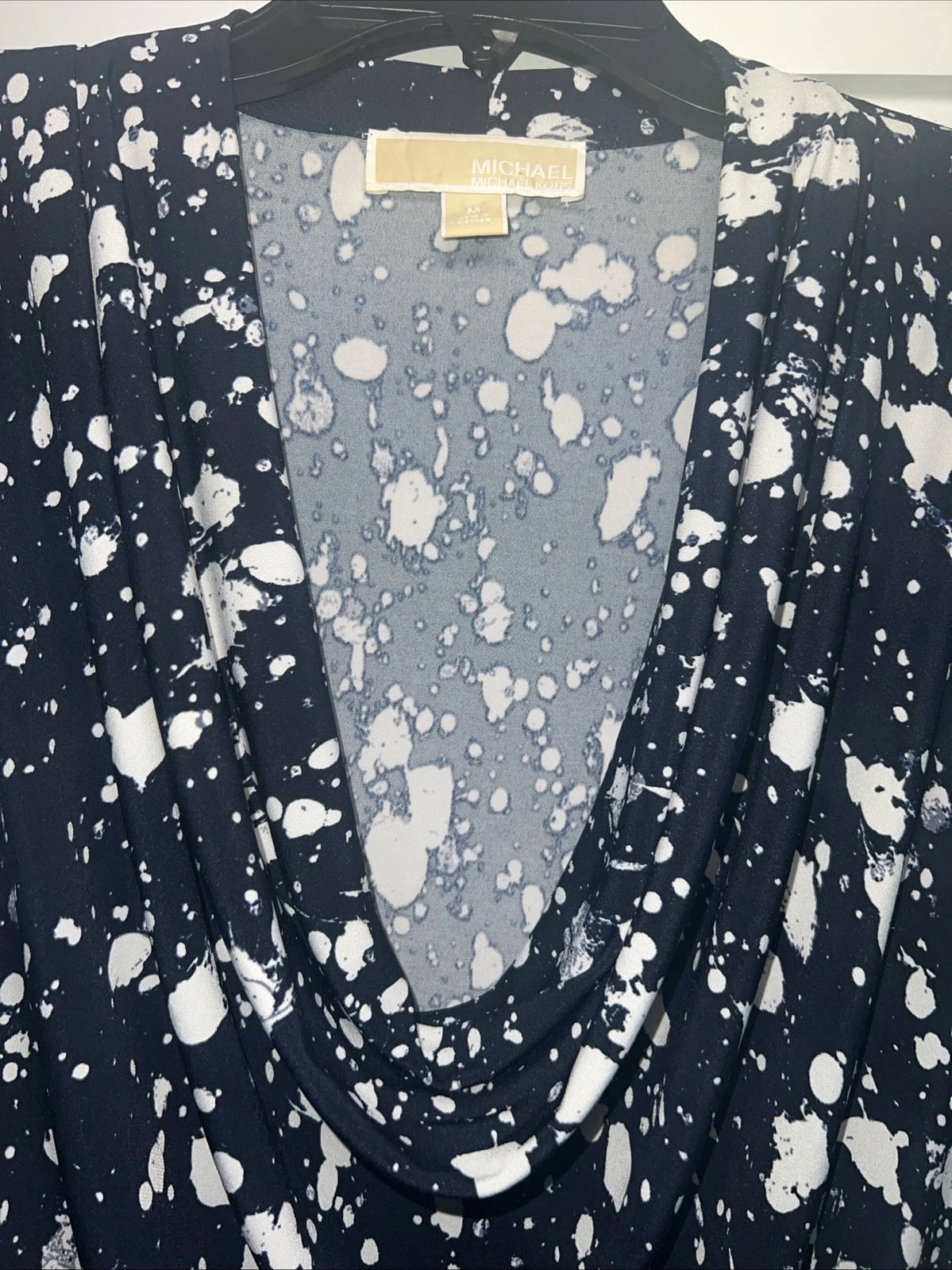 Abito Michael Kors donna taglia media blu navy