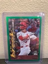2024 Topps Archives Masyn Winn RC At The Break Green /99 St. Louis Cardinals