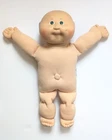 Vintage 1982 Cabbage Patch Kids Baby Doll Kid 14" Bald Head Green Eyes Mold 1