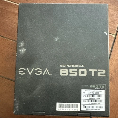 EVGA SuperNOVA 850 T2, 80+ TITANIUM 850W, Fully Modular