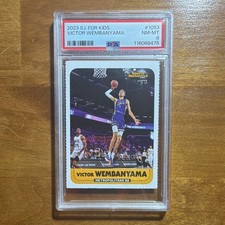 2023 Sports Illustrated for Kids Victor Wembanyama #1053 Metropolitans 92 PSA 8