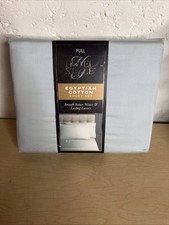Hotel Style Egyptian Cotton 4pc Sheet Set Full 600 Thread Ct Duck Egg New