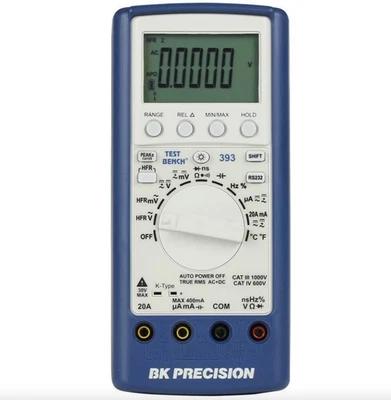 BK Precision 393 True RMS Handheld Digital Multimeter 6000 count w/USB - Image 1 of 4