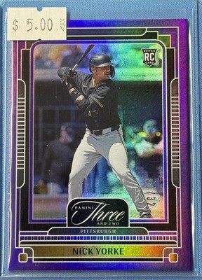 2025 Panini Baseball Three And Two Nick Yorke Full Count /32 RC