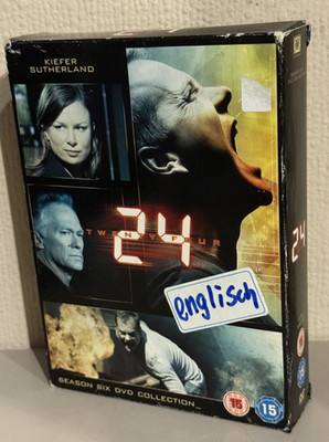 DVD 24 Twenty Four Collection Season Six auf Englisch (Pappschuber )
