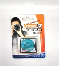 Digigear SD SDHC SDXC to Compact Flash CF Type II Memory Card Adapter Converter