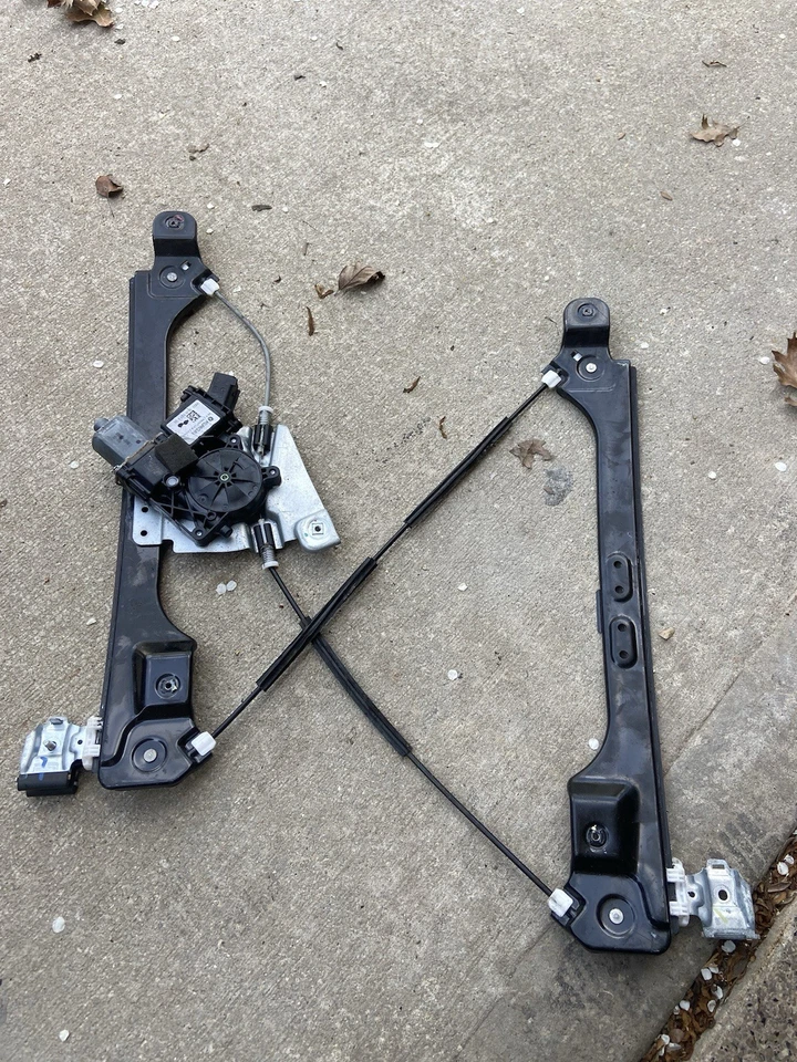 Cadillac SRX 2010-2016 regulador de ventana del lado del conductor delantero izquierdo con motor OEM Foto 2 de 4