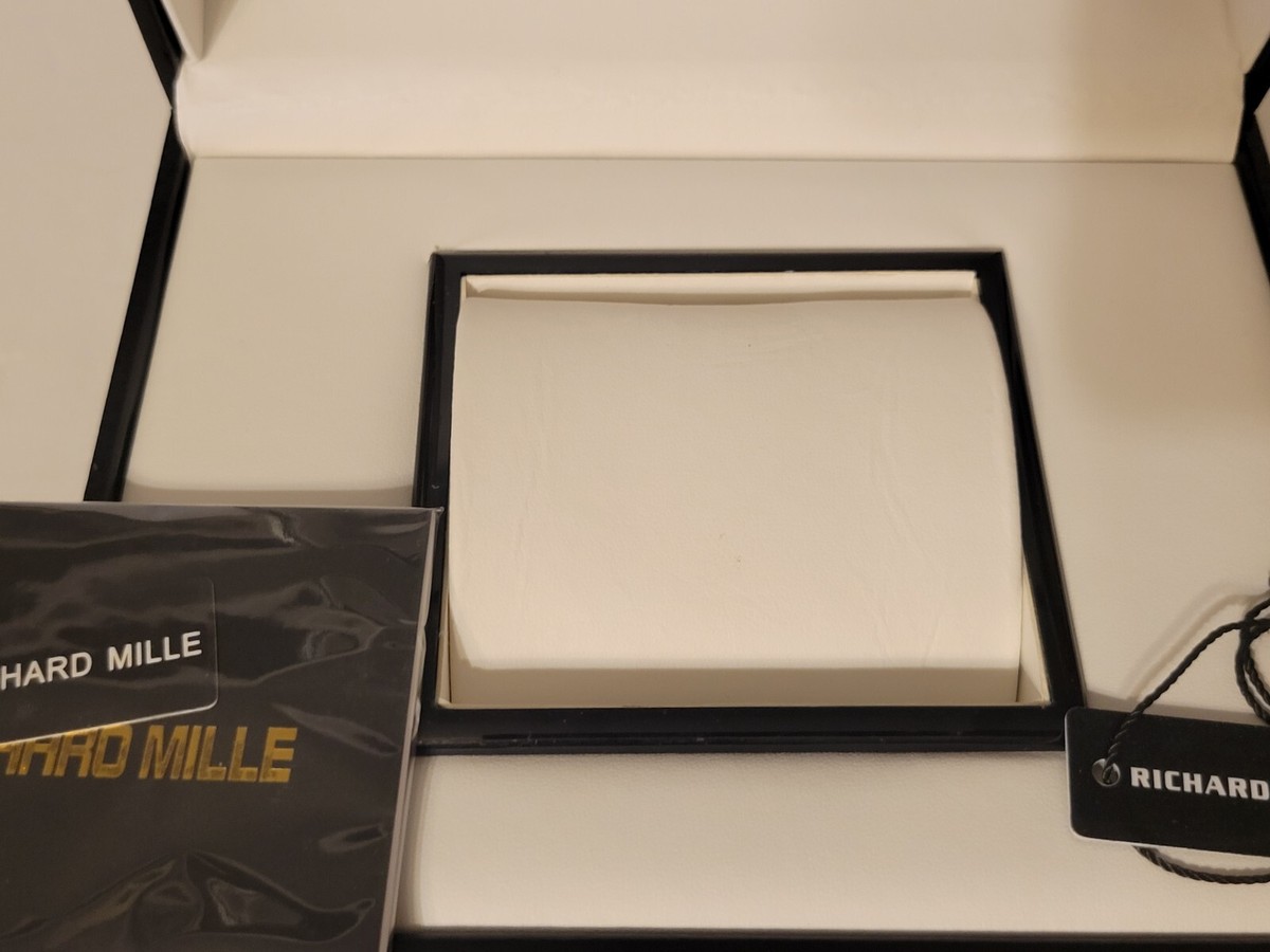 Authentic Richard Mille Watch Box Case Black (CASE ONLY) | eBay