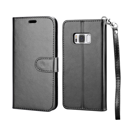 For Samsung Galaxy S9/S7/S8/S10 Plus Leather Wallet Case Flip Phone Cases Cover - Photo 8 sur 39