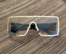Oversized Classy Women Luxury Sunglasses Clear