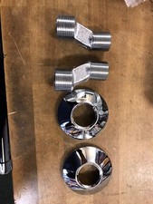 Bristan 3/4” Wall Mount Fixings Chrome WMNT1 C - RRp £50.00