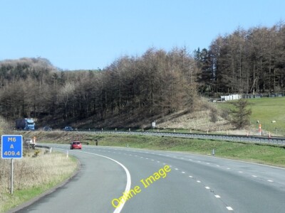 Photo 6x4 Northbound M6, Goose Green Goose Green/SD5484  c2014
