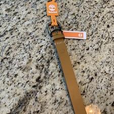 Timberland Boys Belt Size Small NWT Brown Genuine Leather Belt Size 22  -24  