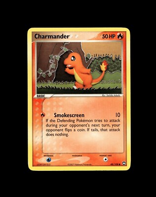 Charizard Charmander Charmeleon Pokemon Card! Holo/Reverse Holo Rare EX Cards!