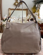 Nwt Tahari Large Taupe Pebble Leather Montreal Hobo Shoulder Bag ,msrp $278.
