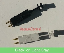 Central Vacuum Hose Direct Connect Power Plug  -  Plastiflex  -  Black or Gray