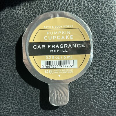 Bath & Body Works Car Scentportable Fragrance Refill - Pumpkin Cupcake (7792B3)