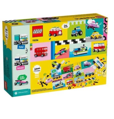 LEGO Classic Creative Vehicles Car Building Toy 11036 673419388184