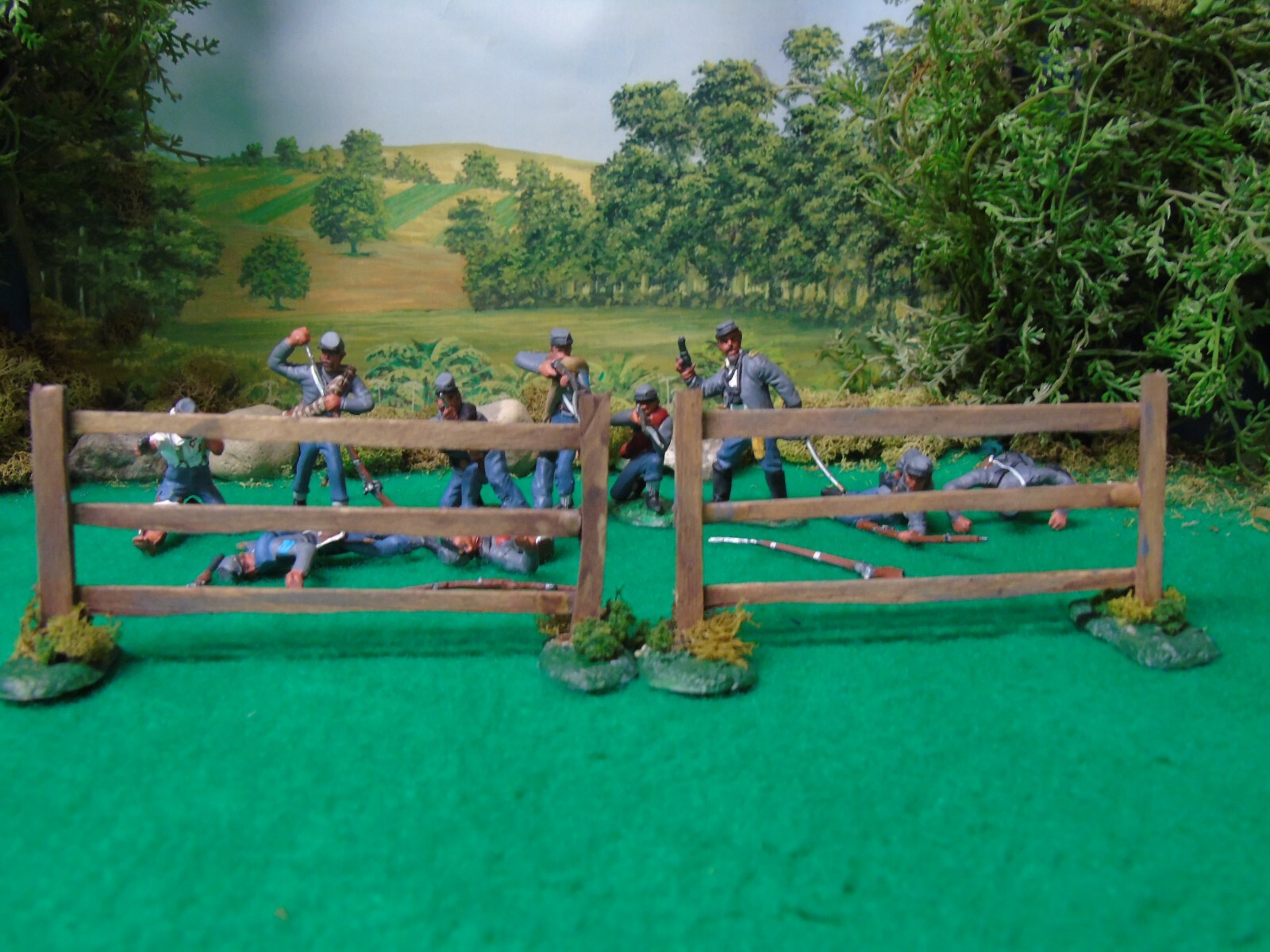 HAND PAINTED CIVIL WAR SOLDIERS eBay