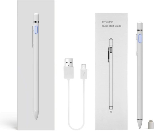 Active Stylus Pens, Rechargeable Compatible w/ Most Capacitive Touch Screens - 第 7/12 張圖片