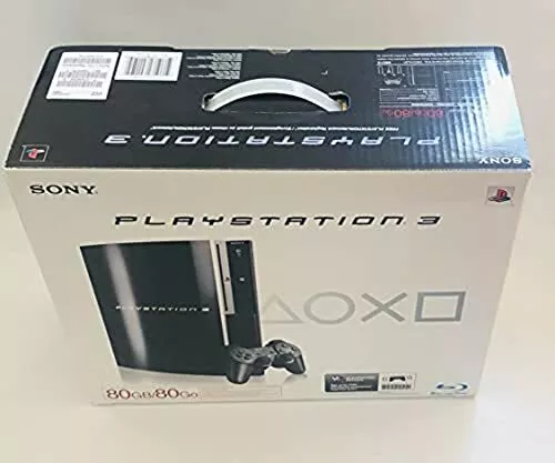  Sony Playstation 3 80GB Game System BluRay HDMI