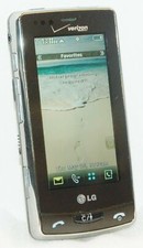 LG VX9600 Versa Verizon CHROME BEZEL Touch Screen Phone 2MP Camera 3G Grade B