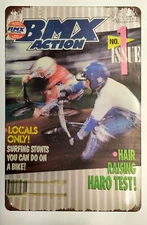 Vintage Style Sign Old School Bmx Action #1 Issue Locals Man Cave Garage Shop 1