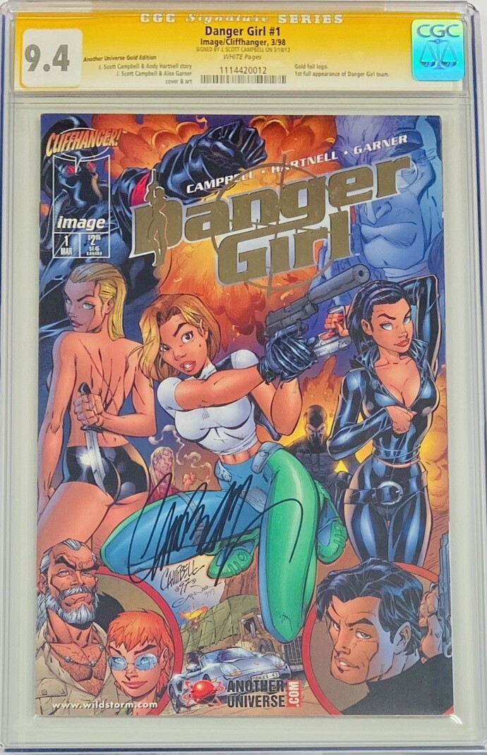 Danger Girl #1 (Another Universe Gold Variant) Value - GoCollect