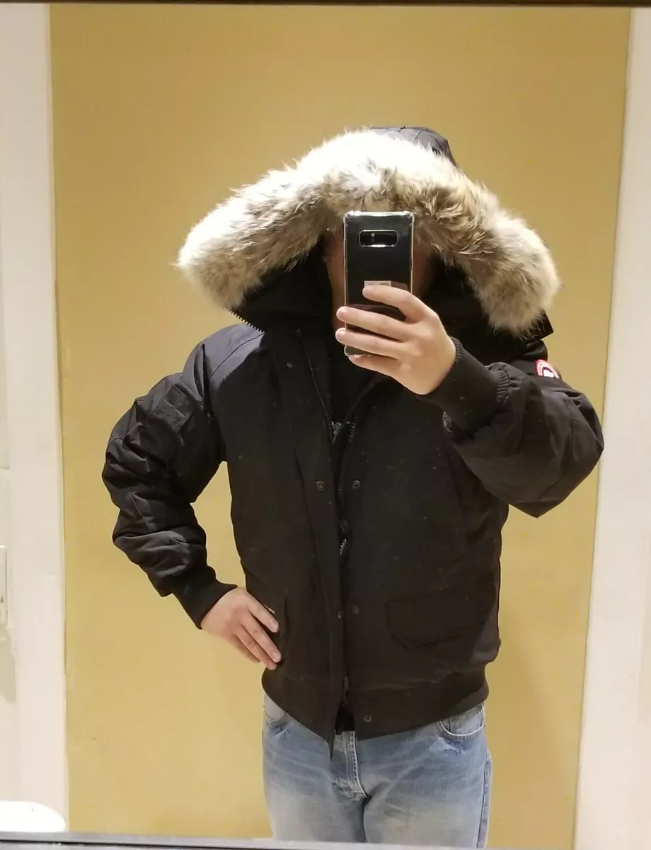 2022 LATEST CONCEPT GREY LABEL CANADA GOOSE BLACK CHILLIWACK LARGE PARKA |  eBay