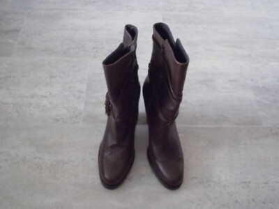 Damenstiefel, Gr.41,dunkelbraun,Jonak Paris, Leder