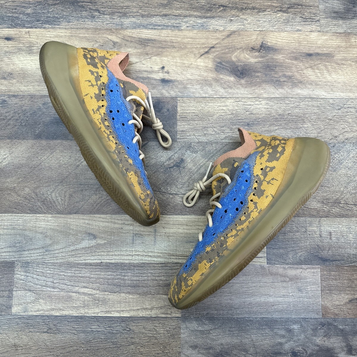 Adidas Yeezy 380 380 Blue Oat On Feet Sneakers 380 Azure Yeezy 380