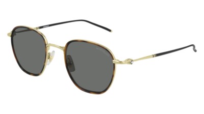 NEW Montblanc Established MB 0160S Sunglasses 002 100% AUTHENTIC