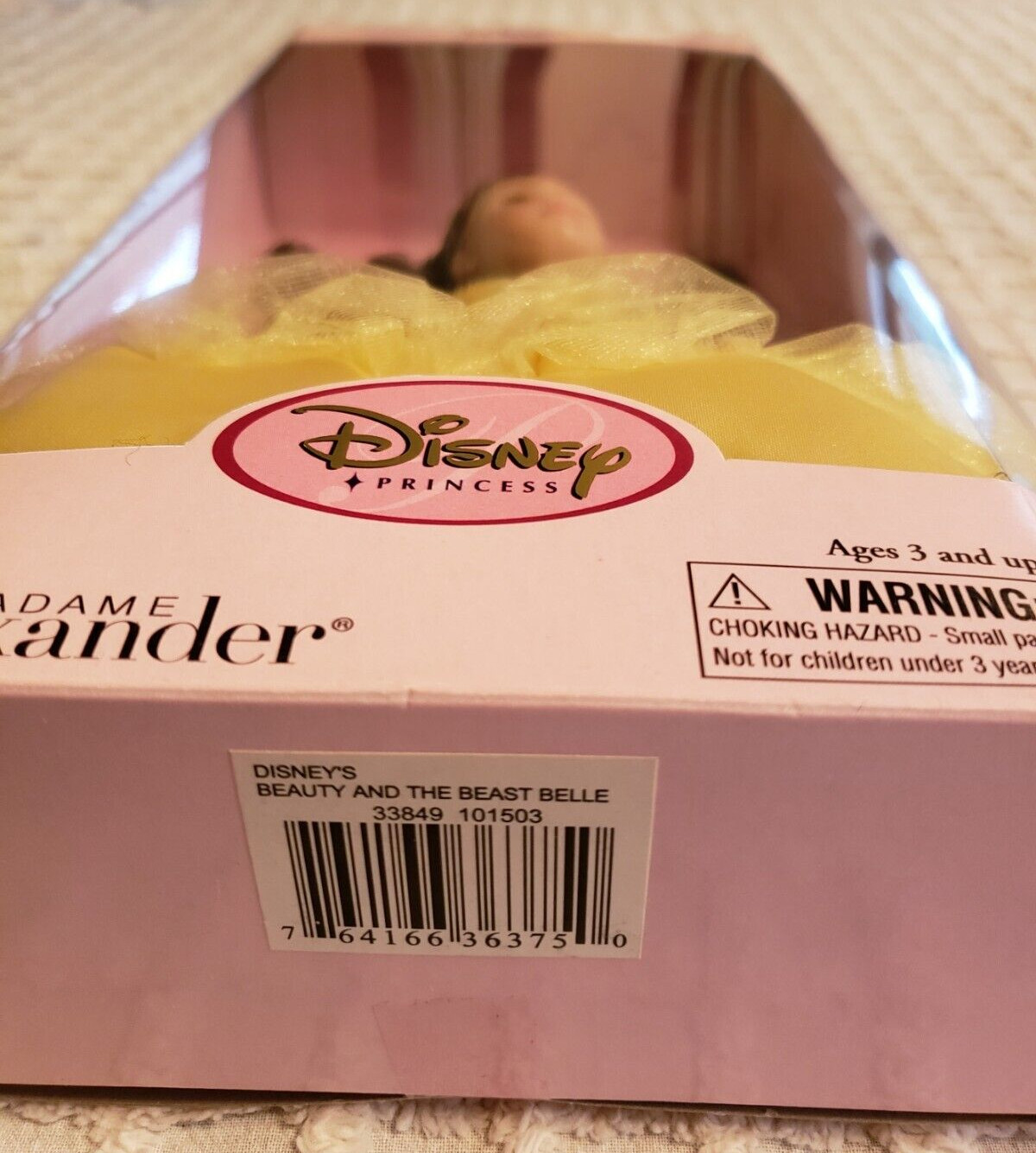 Madame Alexander 9&rdquo; Disney Princess Doll 36375 - Belle  NIB