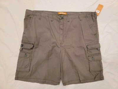 NWT LEE Dungarees Men's Size 54 Vapor Cargo Shorts Big Tall
