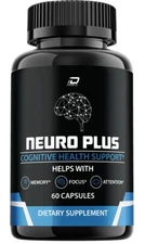 (1 Pack) Neuro Plus Brain Supplement - NeuroPlus for Memory, Focus, Attention