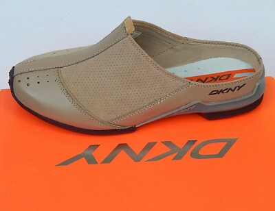 DKNY WOMENS TECH SLIDE MULE SNEAKERS SKIN SUEDE - Main Image