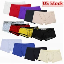 Men's Breathable Boxer Briefs See Through Mesh Novelty Shorts Underwear Lingerie